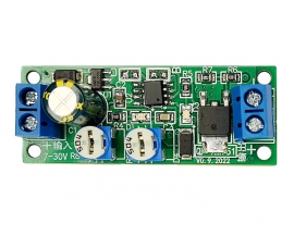 DC 7V-30V Dual Cycle Relay MOS Controller Module Adjustable Time 100s-ON 100s-OFF Power-ON Trigger Control Switch